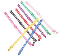 Sosoport Collier Imprimé pour Chien avec Motif Dempreintes De Pas Et Clochettes pour Activités De Plein Air Et Sports pour Animaux De Compagnie