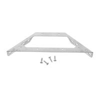 Sosoport Connecteurs Angle Triangulaires Acier Inoxydable avec Vis Supports Robustes pour Meubles Bois Armoires Tables et Chaises Renforcent la Stabilité des Étagères et Structures