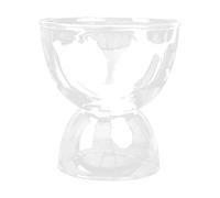 Sosoport Coupe à Dessert Haute en Verre 215ml pour Crème Glacée et Milk-shake, Design Simple et Élégant, Maison Bar