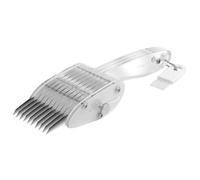 Sosoport Couteau de Cuisine Multifonction pour Couper Calamars et Rognons Lame avec Brosse Incluse Poignée Ergonomique Confortable et Facile à Utiliser