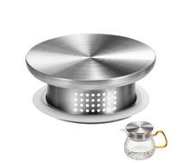 Sosoport Couvercle Remplaçable Acier Inoxydable pour Carafe Accessoire Pratique de Cuisine pour Thé et Boissons Froides