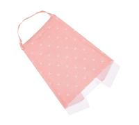 Sosoport Couverture D'allaitement Pour Bébé En Coton Réglable Rose Filet, Protection Le Vent Soleil Pour Mères En Extérieur, Serviette D'allaitement Multi-usages Et Confortable Pour Nourrissons