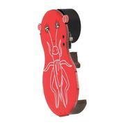 Sosoport créateur de Sons de Cricket Violet Sounder de Farce faiseur de Bruit de Pet hurlante Farce sonore faiseur de Bruit Effrayant Violet Sounder Trick sondeur Plastique Rouge