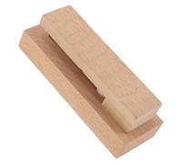 Sosoport Crochet Mural Bois pour Chapeaux et Manteaux Patère Adhésive Sans Perçage Bois Massif Style Rustique pour Chambre Entrée et Couloir Support Polyvalent pour Vêtements Sacs et