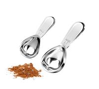 Sosoport Cuillère Doseuse Inox avec Graduation pour Café Poudre de Lait et Épices Outil de Cuisine Robuste pour Pâtisserie et Ingrédients Secs