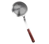 Sosoport Cuillère Passoire Acier Inoxydable pour Marmite Chinoise Maille Fine Manche Ergonomique Résistante Chaleur Ustensile de Cuisine Pratique