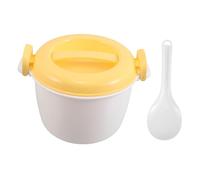 Sosoport Cuiseur à Riz Micro Ondes Cuiseur Multifonctionnel pour Légumes et Pâtes pour Petites Cuisines et Appartements Facile à Utiliser Nettoyer