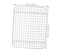 Sosoport Cuisson Acier Inoxydable Rack de Séchage et Refroidissement Polyvalent pour Four et Barbecue Maille Rigide Petite Support Robuste et