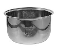 Sosoport Cuve Intérieure de Cuiseur à Riz 304 Acier Inoxydable Antiadhésive Remplacement 1 Pc Accessoire Cuisine pour Cuiseur Électrique Maison et L'Hôtel
