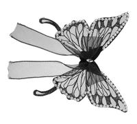 Sosoport Décor de Bouteille de Vin Ailes de Décorations de Mini Bouteilles de Vin Noir Perles et Strass Fêtes de Fin D'année Famille et Garçon et Filles