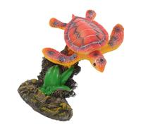 Sosoport Décoration Daquarium Aquatique en Forme De Tortue De Mer Vive pour La Maison