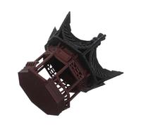 Sosoport Décoration De Mini-édifice De Jardin Kits De Construction Miniatures Figurines De Bonsaï Accessoires Décoratifs De Bonsaï Ornement De Jardin De Fées Sculpture D’édifice Ornement Mi