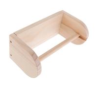 Sosoport Dévidoir de Ruban Adhésif en Bois Massif Grand Format 4X10X13 CM Support de Bureau Polyvalent pour Rouleaux de Masquage Distributeur Pratique pour Loisirs Créatifs et