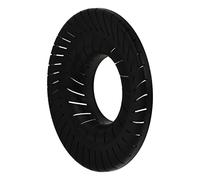 Sosoport Distributeur de Flamme pour Brûleur à Gaz 3 Anneaux Noir, Plaque de Feu Encastrable Haute Efficacité, Accessoire pour Cuisinière à Gaz Intérieur, Résistant la Chaleur, Pièce