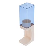 Sosoport Distributeur de Gobelets en Papier Grand Format Couleur Lait Couvercle Protecteur Anti-poussière, Rangement Multifonction pour Café, Bureau et Salle de Bain, Facile à Recharger