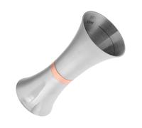 Sosoport Doseur Cocktail Acier Inoxydable Double Tête avec Graduation Précise Design Sablier Ergonomique pour Bar Maison et Professionnel Outil de Mesure Polyvalent pour Whisky et Vin
