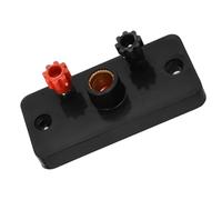 Sosoport Douille à vis noire en cuivre pour ampoule miniature support de lampe à vis compact pour kit électricité accessoires pour expérimentations circuits électriques en série et