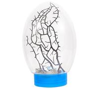Sosoport Écosystème Fermé Aquarium De Bureau Orbe Bioluminescent Transparent Petit Aquarium Décoration Intérieure