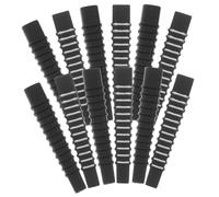 Sosoport Embouts de Branches en Silicone Antidérapants pour Lunettes, 6 Paires, Fixation Confortable et Flexible, Protection la Chute, pour Sport, Randonnée et Usage Quotidien