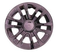 Sosoport Enjoliveur Central de Roue Noir 8 Pouces pour Voiturette de Golf Cache-Moyeu Extérieur Résistant aux Intempéries Protection Décorative pour Jantes de Golf Entretien Facile