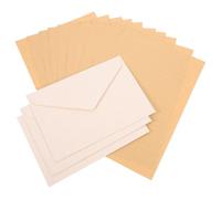 Sosoport Ensemble D'enveloppes Papier à Lettres Décoratif en Papier Léger et Polyvalent Design Artistique pour Cartes D'invitation et Copie de Poèmes