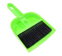 Sosoport Ensemble Mini Pelle et Brosse Portable en Plastique pour Nettoyage de Petites Cages de Hamsters et Cochons d'Inde, pour Espaces Étroits Couleur Aléatoire