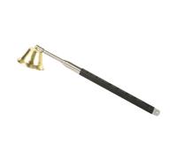 Sosoport Éteignoir à Bougie Télescopique Alliage Flexible Manche Long Ergonomique pour Mèche Accessoire Élégant pour Maison Mariage et Fête