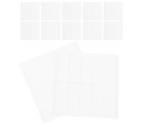 Sosoport Étiquettes Autocollantes Lavables et Imperméables 120 Pcs en Papier Blanc pour Vêtements sans Repassage Personnalisables pour Linge Garçon et Filles Crèche et Bouteilles D’Eau