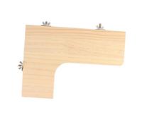 Sosoport Fabriquez Un Joli Petit Tremplin en Bois en Forme De L pour Les Jouets des Petits Animaux