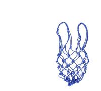 Sosoport Filet à Balles à Cordon de Serrage, Nylon Bleu, Transport Sportif | Ouverture à Cordon, Sangles Épaissies, pour Entraînement, Accès Rapide, Organisation des Ballons, Usage Scolaire