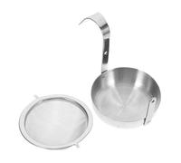 Sosoport Filtre à Thé Réutilisable Acier Inoxydable avec Maillage Fin Passoire à Thé pour Tasses et Théières Compatible Plupart des Mugs et Tasses Standards