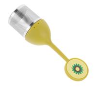 Sosoport Filtre à Thé Silicone Réutilisable avec Passoire Inox Infuseur Pratique pour Thé Compatible Toutes Tasses Design Original et Facile à Nettoyer