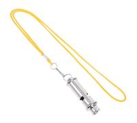 Sosoport Flûon de Pigeon de l'aile de Survie en Plein air sifflet en Acier Inoxydable sifflet d'entraînement de randonnée s Qui Font du Bruit de Bateau Silver