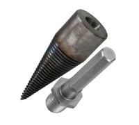 Sosoport Foret Fendeur Bois Hexagonal Mèche de Fendage Robuste Acier Au pour Perceuse Électrique Outil Polyvalent de Séparation de Bûches pour Usage Domestique et Professionnel