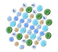 Sosoport Galets Décoratifs Coloré pour Aquarium Naturelle pour Décoration De Bocal De Poissons Idéal pour Aquariums d'eau Douce Et Jardins Zen 1 De Galets Assortis