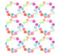 Sosoport Galets Lumineux Phosphorescents 15 CM - 1000 Pièces en Résine Coquillage pour Aquarium et Décoration de Jardin - Pierres Décoratives Fluorescentes Résistantes à L’Eau pour