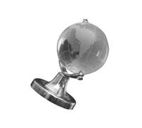 Sosoport Globe Terrestre de Bureau Miniature en Cristal Décoration Géographique Pivotante pour Fête de Mariage et Présent de Retour Ornement Chic pour Décor Intérieur et Table