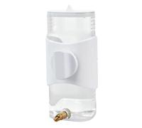 Sosoport Grand Fabricant d'eau Potable Oiseau Perroquet Cage Distributeur de Plein air en Buvant Bec réservoir d'eau Fontaine à Eau Fournitures pour Animaux de Compagnie matériel Blanche