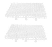 Sosoport Gravier Daquarium Nettoyeur Daquarium Filet À Poissons Réservoir Daquarium Plaque Divisée Filet Disolation pour Aquarium 1 Ensemble Panneau De Filtration