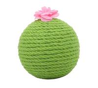 Sosoport Griffes Entraînement pour Chat Outil De Meulage avec Balle Intégrée Jouet Adorable pour Chat Fourniture
