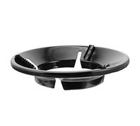 Sosoport Housse De Poêle à Gaz Coupe-vent Noir En Métal Résistant Support Pour Casserole Anneau De Protection Pour Cuisinière à Gaz Domestique Économie D'énergie, Longue Durée