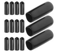 Sosoport Housse de Protection pour Piquets de Tente de Randonnée 8 Mm, Lot de 50 Pièces, Accessoires de Camping Résistants et Légers pour Bivouac en Plein Air