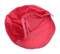 Sosoport Housse Ronde en Flanelle pour Bouillotte, Manchon Isolant Doux et Élégant, Réduit le Risque de Brûlures et Conserve la Chaleur, pour Coussins Chauffants Électriques