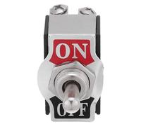 Sosoport Interrupteur à Bascule Étanche 2 Bornes 2 Positions, Levier Marche/arrêt Unipolaire, Compatible Voitures, Camions, Vtt et Utv pour Tableau de Bord et Éclairage Auxiliaire