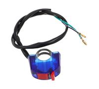 Sosoport Interrupteur à Bouton Poussoir pour Éclairage de Guidon de Commande Off pour Feux Antibrouillard Adapté Aux Scooters Atv Vtt et Vélos Électriques