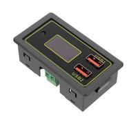 Sosoport Jauge de Tension Batterie Voiture avec Affichage Numérique Portable Testeur Capacité Batterie Multi- Surveillance Réel et Charge Rapide USB