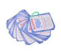 Sosoport Jeu de Éducatives Drapeaux des États Américains 50 Cartes pour Garçon et Filles Matériaux Sûrs Éveil Culturel Activités à Déplacement