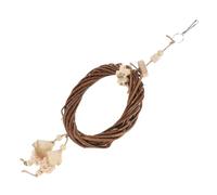 Sosoport Jouet À Mâcher Relaxant pour Perroquet Accessoire pour Cage À Oiseaux par Conure Toy Natural Aesthetics