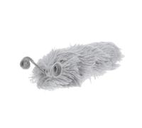 Sosoport Jouets de Chenille lit de Chat Unique Tapis de lit pour Chat Lit Doux pour Chat lit portatif pour Chat Chaton Chenille Caterpillar Animal en Peluche Toy Caterpillar pour Chat Grey