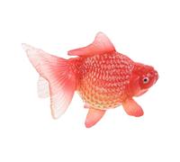 Sosoport Jouets De Poissons D'ornement Mini Figurines De Jésus en Vrac Cotillons De Chat Prix De Noël Bracelets à Baguette à Bulles Mochi Fête De Noël Pinata Faux Rouge PVC